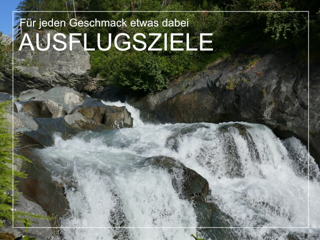 Erlebe bei einem Tagesausflug zu den Umbalfällen das Naturspektakel tosender Wasserfälle im Herzen des Virgentals.