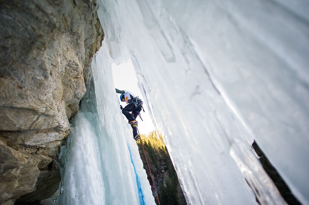 Eisklettern im Eispark Osttirol -  Bild: Bergführer Kals